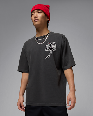 ★Nike★ Jordan Brooklyn Oversized Graphic T-Shirt M Sale Of Jordan Brooklyn Men's Oversized Graphic T-Shirt. Nike.com